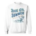 Beach Book Lover Summer Bookish Book Girl Summer Sweatshirt