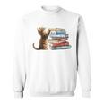 Book Cat Lover Reading Read Books Sweatshirt
