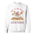 This Is My Book Character Costume Book Lover Sweatshirt