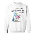 This Is My Book Character Costume I Pigeon Reading Tee Sweatshirt