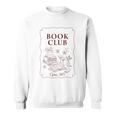 Book Club Open Vintage Aesthetic Books Sweatshirt