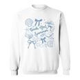 Book Girl Summer Bow Beach Seashell Summer Sweatshirt Book Girl Summer Bow Beach Seashell Summer Sweatshirt