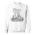 Book Lover Bookworm Feral Readers Club Raccoon Opossum Sweatshirt