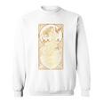 Book Lover Girl Librarian Between The Pages She Lives Premium Tri-Blend Sweatshirt