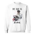 Book Lovers My Day Is Booked Vintage Sweatshirt