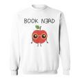 Book Nerd Teacher Apple Backwards E For Men Women Kids Sweatshirt