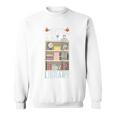 Book Reading If Found Please Return To Library Raglan Baseball Tee Sweatshirt