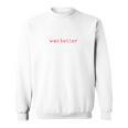 Book Reading Sweatshirt