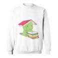 Bookasaurus T-Rex Reading Dinosaur Book PunShirt Sweatshirt