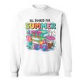 Booked For The Summer Women’s Book Lover Sweatshirt