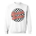 Bookish Baddie Retro Aesthetic Typography Sweatshirt