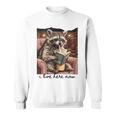 Bookish Mom Raccoon I Live Here Now Library Book Lover Sweatshirt Bookish Mom Raccoon I Live Here Now Library Book Lover Sweatshirt