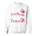 Books Cozy Nooks And Hot Cocoa Cute Fall Booklover Sweatshirt