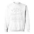 Books Helping Introverts Avoid Conversation Apparel Premium Tri-Blend Sweatshirt