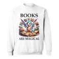 Books Are Magic Book Dragon ShirtReading Books Are Magical Sweatshirt Books Are Magic Book Dragon ShirtReading Books Are Magical Sweatshirt