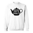 Books Tea And British TV Premium Tri-Blend T-Shirt Sweatshirt