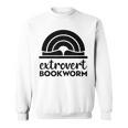 Bookworm Extrovert Fun Book Lovers Reading Sweatshirt Bookworm Extrovert Fun Book Lovers Reading Sweatshirt