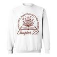 Chapter 22 Book Readers Flower Lovers 22nd Birthday Girls Premium Tri-Blend Sweatshirt