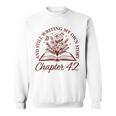 Chapter 42 Book Readers Flower Lovers 42nd Birthday Girls Sweatshirt Chapter 42 Book Readers Flower Lovers 42nd Birthday Girls Sweatshirt