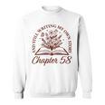 Chapter 58 Book Readers Flower Lovers 58th Birthday Girls Premium Tri-Blend Sweatshirt