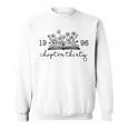 Chapter Thirty 30 Cute 30th 1996 Birthday Book Lovers Sweatshirt