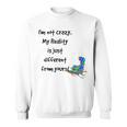 Cheshire Cat Alice In Wonderland Costume Book Quote Sweatshirt
