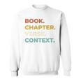 Christian Bible Study Book Chapter Verse Context Scripture Premium Tri-Blend Sweatshirt