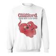 Clifford The Big Red Dog Clifford And Emily Book Cover Premium Tri-Blend Sweatshirt Clifford The Big Red Dog Clifford And Emily Book Cover Premium Tri-Blend Sweatshirt