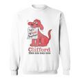 Clifford The Big Red Dog Let's Read Together Vintage Book Sweatshirt