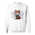 I Closed My Book Book Reader Cute Fox Book Lover Comfort Colors Crop Top Sweatshirt