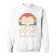 I Closed My Book To Be Here Reading Premium Tri-Blend Sweatshirt I Closed My Book To Be Here Reading Premium Tri-Blend Sweatshirt