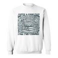 Coffee Knowledge Fuel For Thought Book Lover Reading Sweatshirt