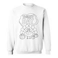 Coloring Book Style Blank Happy Thanksgiving Turkey Day Sweatshirt Coloring Book Style Blank Happy Thanksgiving Turkey Day Sweatshirt