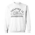Cute 13th Birthday Chapter 13 Est 2013 Wildflower Book Lover Sweatshirt