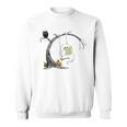 Cute Ghost Costume Reading Book Halloween Sweatshirt Cute Ghost Costume Reading Book Halloween Sweatshirt