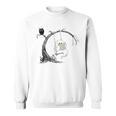 Cute Ghost Swinging Reading Book Halloween Ghost Costume Sweatshirt Cute Ghost Swinging Reading Book Halloween Ghost Costume Sweatshirt