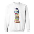 Cute Reading Penguin Women's Tops Book Lovers Sweatshirt