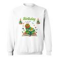 Dad Of Caterpillar Birthday Reading Books Lovers Sweatshirt