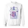 Dark Romance Reader Retro 90s Style Bookish Spicy Book Lover Sweatshirt