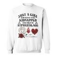 Dark Romance Smutt Book Merch Just A Good Girl STFUATTDLAGG Sweatshirt