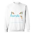My Daughter Is My Favorite Author Book Writer Novelist Poet Sweatshirt My Daughter Is My Favorite Author Book Writer Novelist Poet Sweatshirt