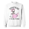 Dirty Romance Skeleton Reading Smut Smutty Book STFUATTDLAGG Sweatshirt