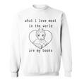 Disney Beauty And The Beast Belle Book Love Graphic T-Shirt Sweatshirt