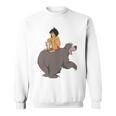 Disney The Jungle Book Mowgli And Baloo Chillin Sweatshirt