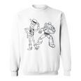 Disney PIXAR Toy Story Woody & Buzz Lightyear Sketch Book Sweatshirt