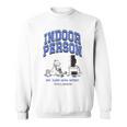 DOAWK Indoor Person Eat Sleep Game Repeat Book Series Sweatshirt
