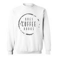 Dogs Coffee Books Reading Book Addict Easily Distracted Dogs Premium Sweatshirt