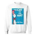 Dr Seuss The Cat In The Hat Book Cover Sweatshirt