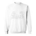 Easily Distracted By Cats And Books Cat Women Girls Sweatshirt