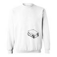 Easily Distracted By Dogs Books Reader Saying Sweatshirt